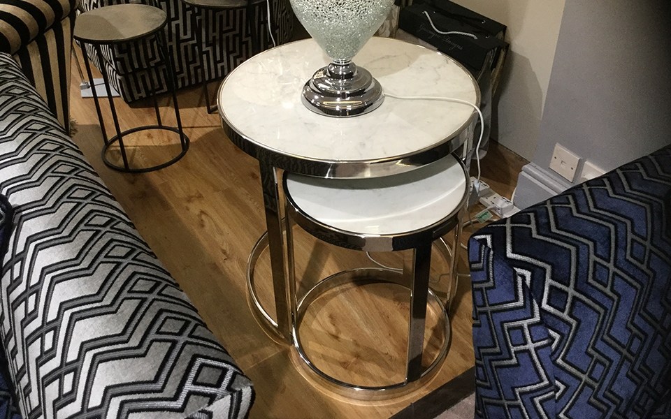 Richmond Corner Tables Set of 2
Was £706 Now £539 Richmond Corner Tables Set of 2
Was £706 Now £539